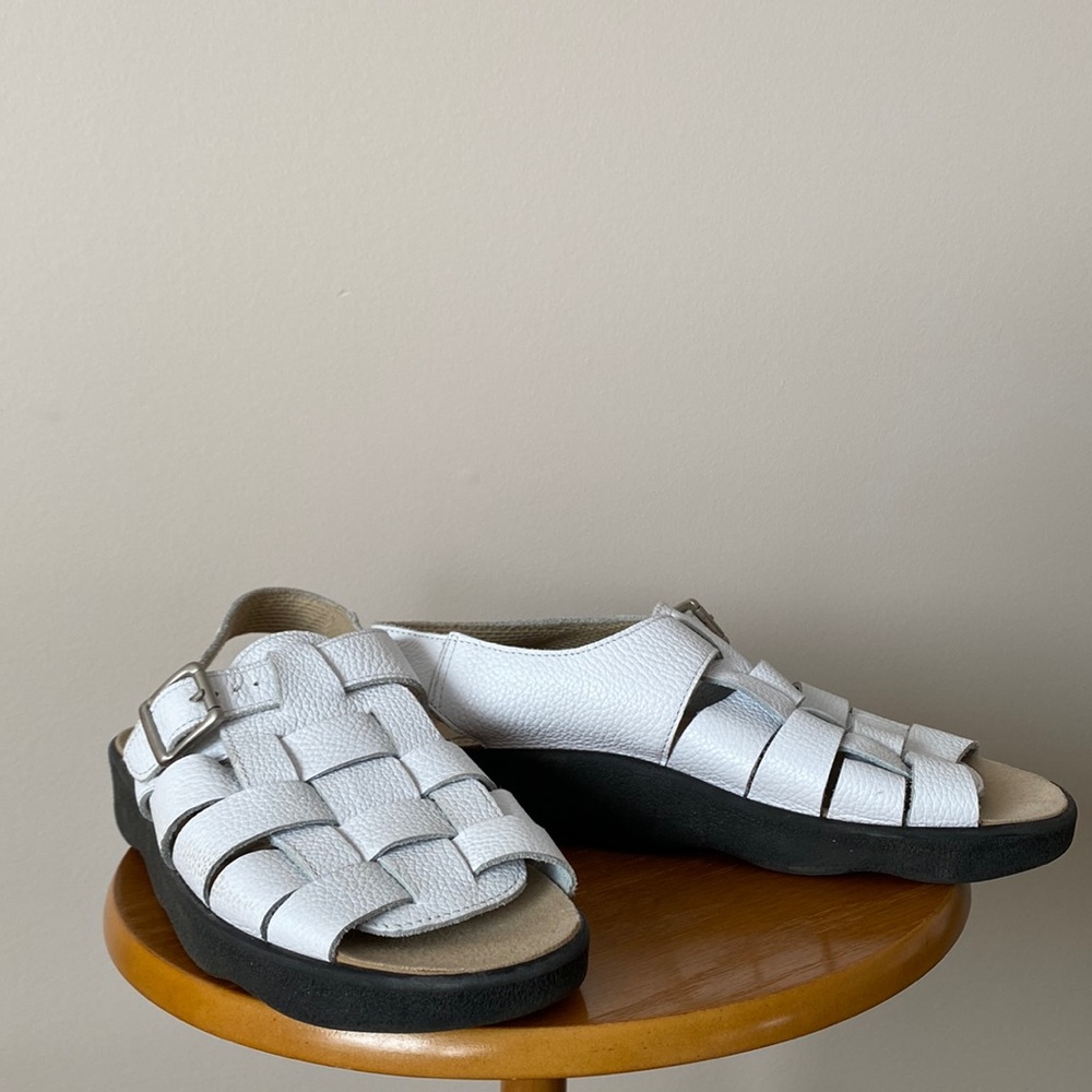 Vintage White Sandals